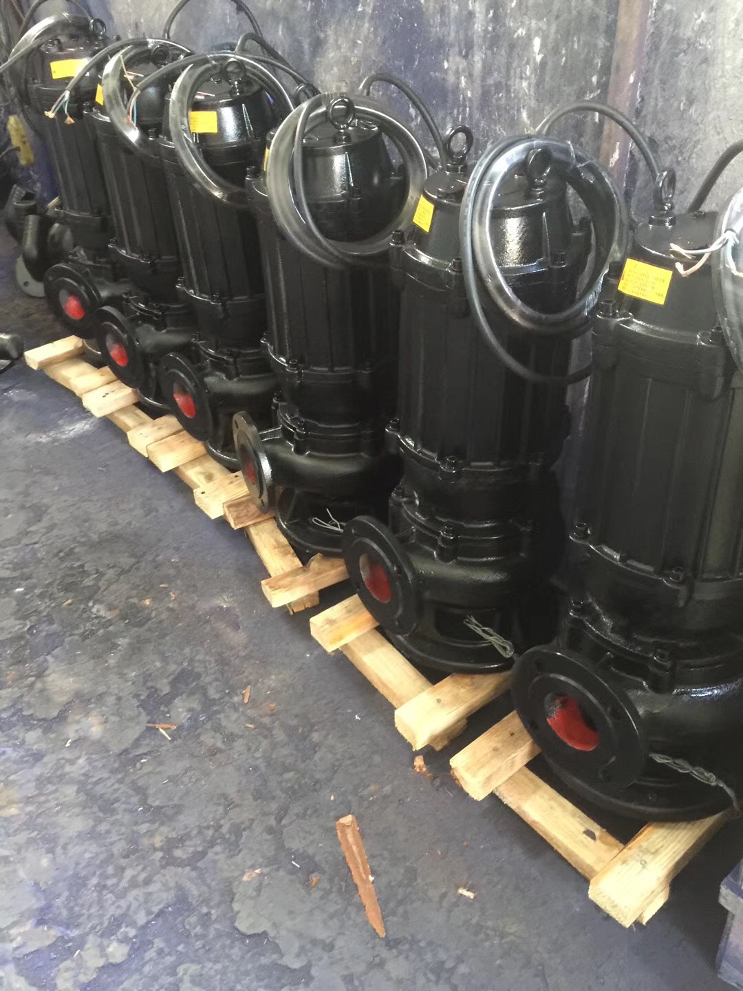 QW潛水無(wú)堵塞排污泵實(shí)物圖片